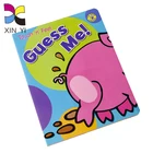 Art paper low moq custom printed hardcover thick coloring children board book printing service