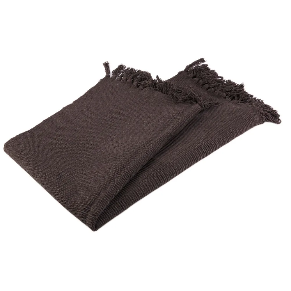 Comfortable Solid Color Soft 100% Cotton Blanket Crochet Summer Newborn Babies Blanket Casual Sleeping Bed Supplies