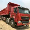 Supply export heavy truck heavy truck car Haowo country three after eight wheel dump truck