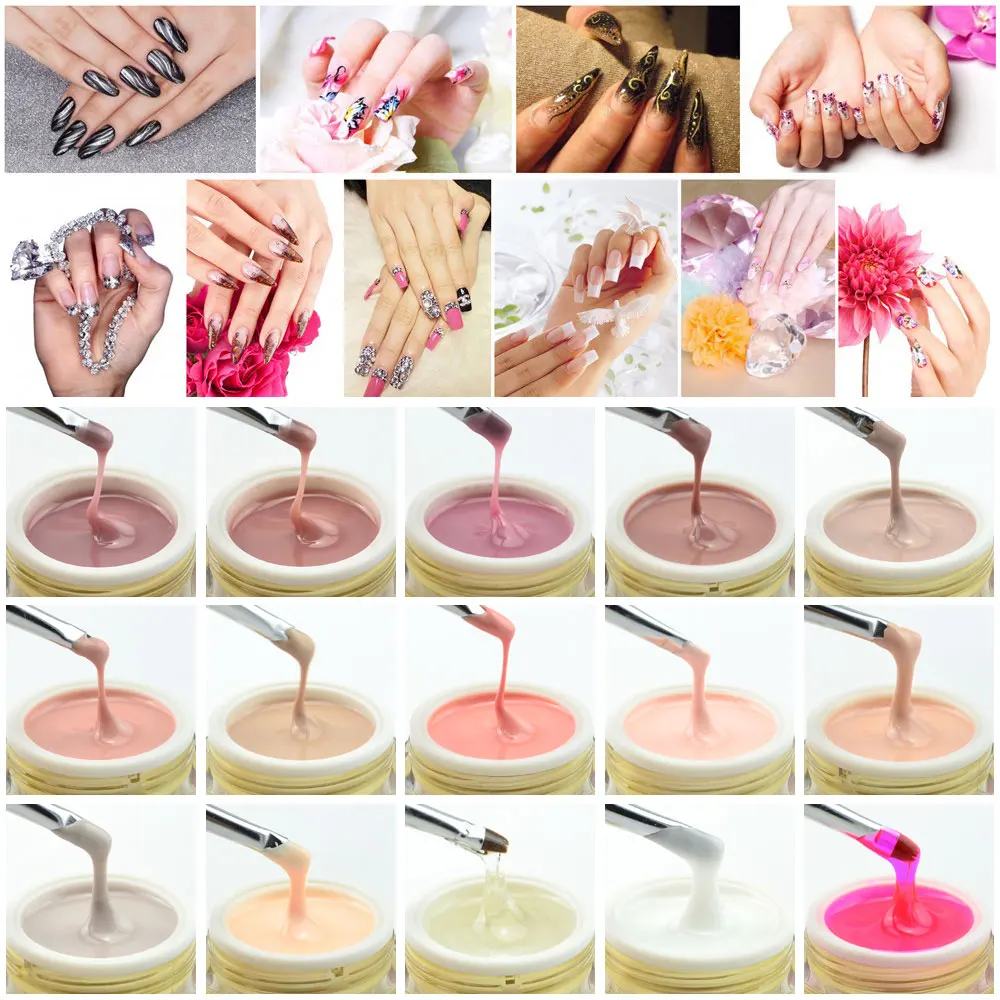 3631w Canni 15ml Factory Uv Gel Nails False Nail Extension You Can Have It On Your Own Natural Nails Over Our Gelish Polish Or Gel Nail Extensions Is Applied Using A Fine Powder