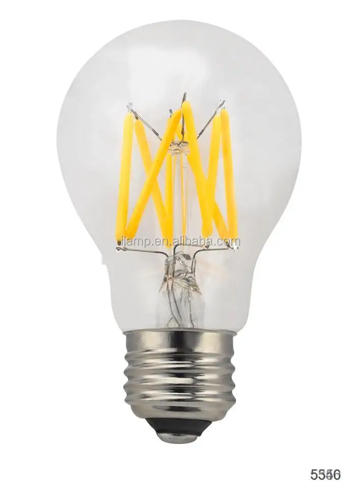 Edison Bulb String Yellow Color Amber Gold Glass Shell Led Globe Dimmable Filament Bulb - Buy ...