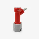 Pin Lock Liquid Disconnect with 1/4" Barbed Keg Kit adopter For Homebrewing