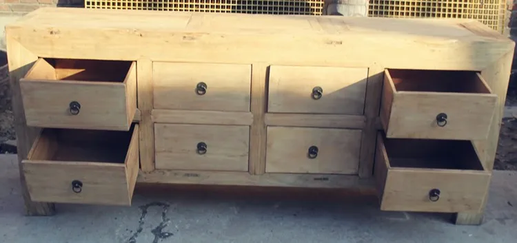 reclaimed pine natural cabinet