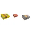 Rectangular 2 pieces small tin box with sliding lip