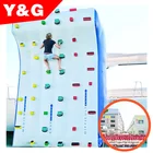 2019 Hot Yacht Inflatable Water Rock Climbing Wall, Water Climb Wall Climbing Water Bottle OEM & ODM