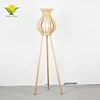 Good Quality Fashion Creation LED wood tripod floor lamp