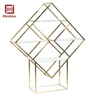 Bar Furniture Wine Display Stand Stainless Steel Wine Holder Rack for Wedding Event
