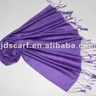 2015 wholesale white wedding shawl 70% wool 30% silk pashmina shawl (JDS-043 col.12#)