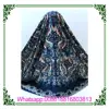 Hot Sale Flowert Silk Fabric Satin Rectangle Table Cloths