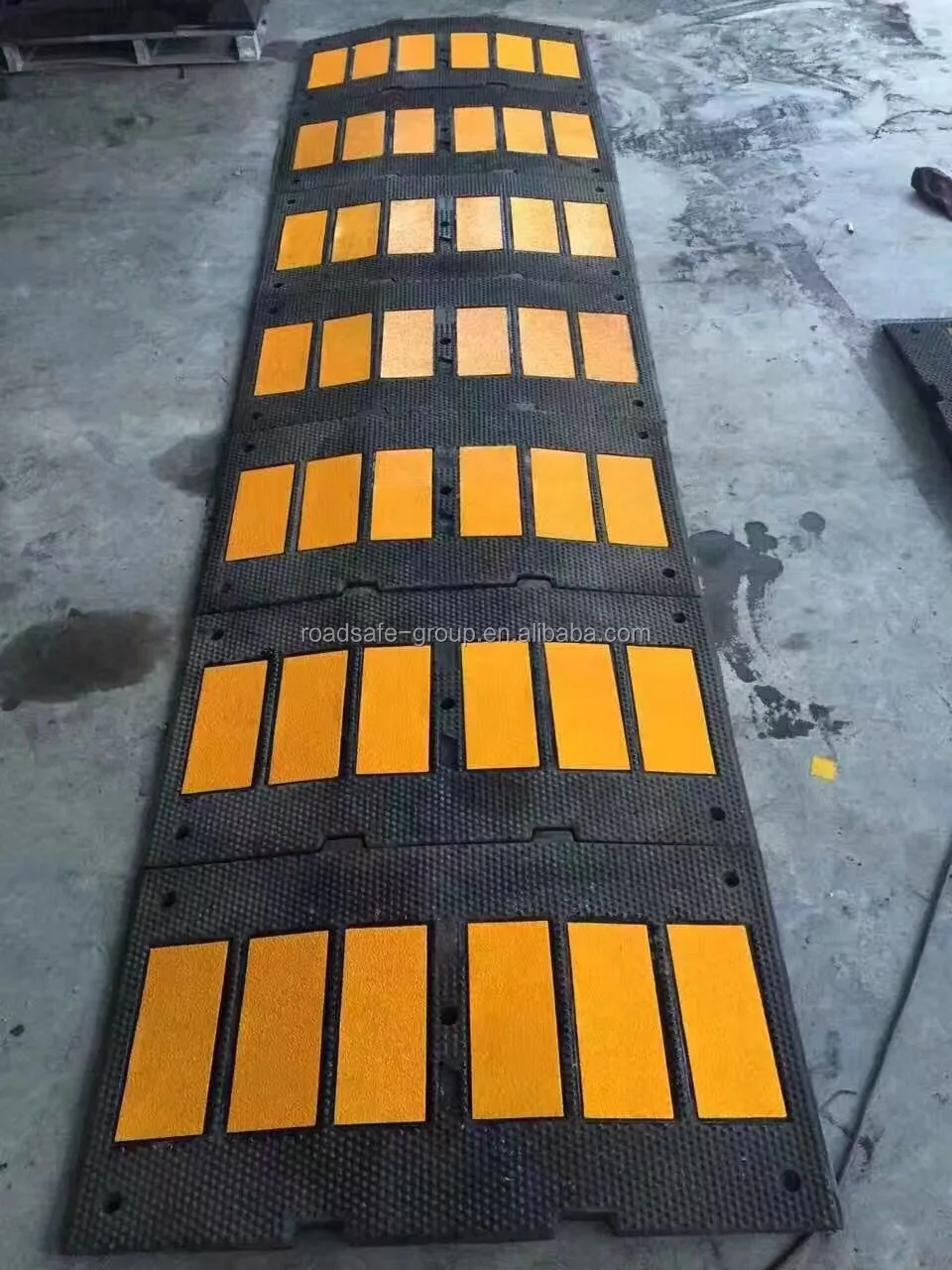 rubber speed bump
