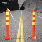 China Manufacturer Coloured Traffic Roadway Safety Plastic Chain