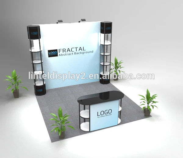 advanced technology 3x3 exhibition booth design