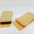 Shenzhen CR jewelry factory wholesale 18k gold blank money clips