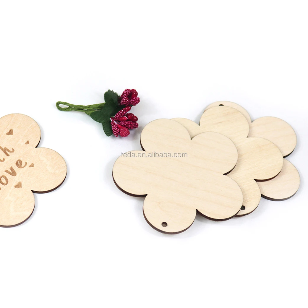 laser cut wood craft christmas hanging decoration