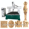 4 Axis CNC Rotary Wood Engraving Machine, 3D Sculpting CNC Machine To Make Wooden Figures