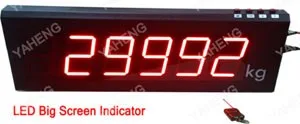 scale indicator digital weighing indicator with large screen display