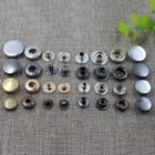 KEYIDI Custom size made round hidden snap metal magnetic button
