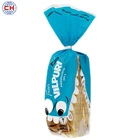 BOPP/CPP printed plastic bread bags clear plastic packaging bag With self Adhesive Seal for packing bread