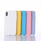 Microfiber liquid silicone case for Apple Iphone 7 8 X Plus Original Shockproof soft rubber case with logo