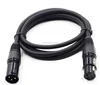XLR 3pin male to XLR 3pin female Microphone Cable DMXcable speaker cable
