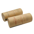 Cartoon cylinder cardboard box paper tube packaging
