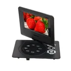 Leadstar Portable DVD VCD Player With Analog TV PAL NTSC SECAM FM Radio USB SD Card Function
