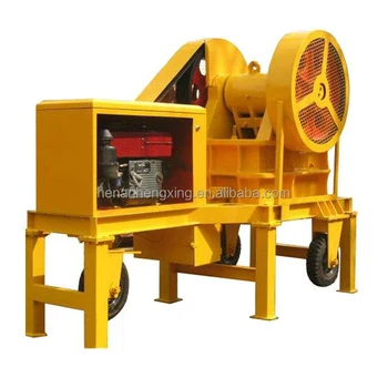 Small Diesel Engine PE 200*300 PE250 *400 Mobile Jaw Crusher Price Hot Sale