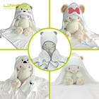 amazon best seller organic bamboo soft bamboo baby hooded towel