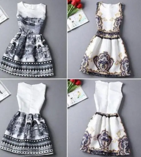 Walson Cherry Rockabilly Hepburn Pinup Business Swing Dress