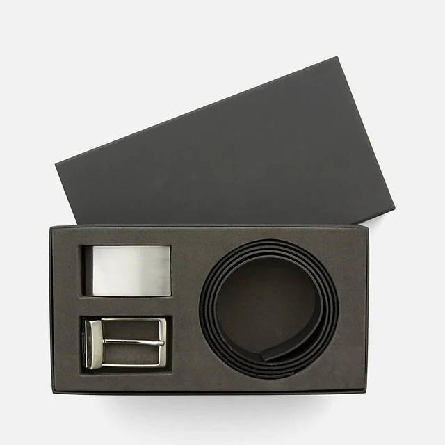personalize luxury belt accessory men gift boxes with lids
