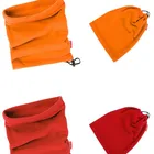 Outdoor Sports Multifunctional Solid Color Polar Fleece Neck Warmer Neck Scarf with custom logo