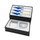 Hot free samples private logo custom label non peroxide FDA approved professional home led teeth whitening kit