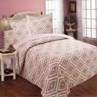 Wholesale Kantha Quiltes Mattress Orange Fitted Bed Cover Cotton Bedspread for Quilt Set Bedding
