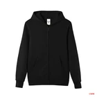 Wholesale Plain Mens Gym Hoodies Zip Up Hoodie