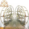 Cool fashion design stainless steel wine glass rack shelf