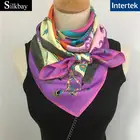 quality guaranteed silk muslim square scarf fashion scarf for wholesales