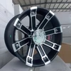 replica TUFF aluminium alloy wheel rims 16x8 inch black machined face 6x139.7 off road suv car tuff