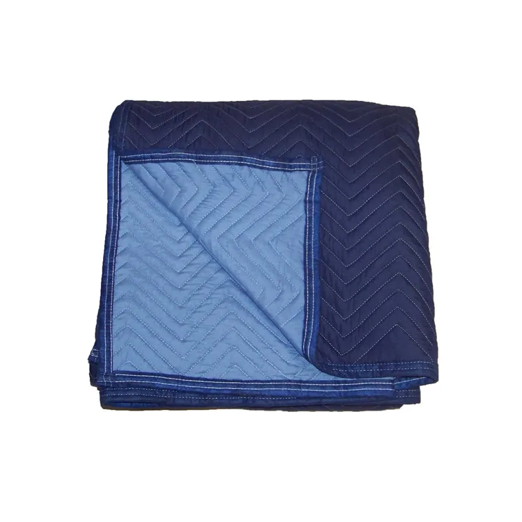 72 x 80 inches Poly cotton fabric quilted moving furniture pads blanket