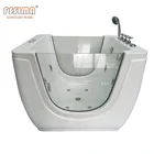 White Colour whirlpool spa whirlpool baby use massage bathtub