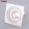 Recessed movable downlight square adjustable mr16 ceiling spot light covers downlight fixture led grid lighting fitting