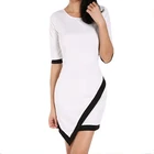 Women's Sexy Celeb Slim Fashion Bodycon Party Cocktail Evening Dress