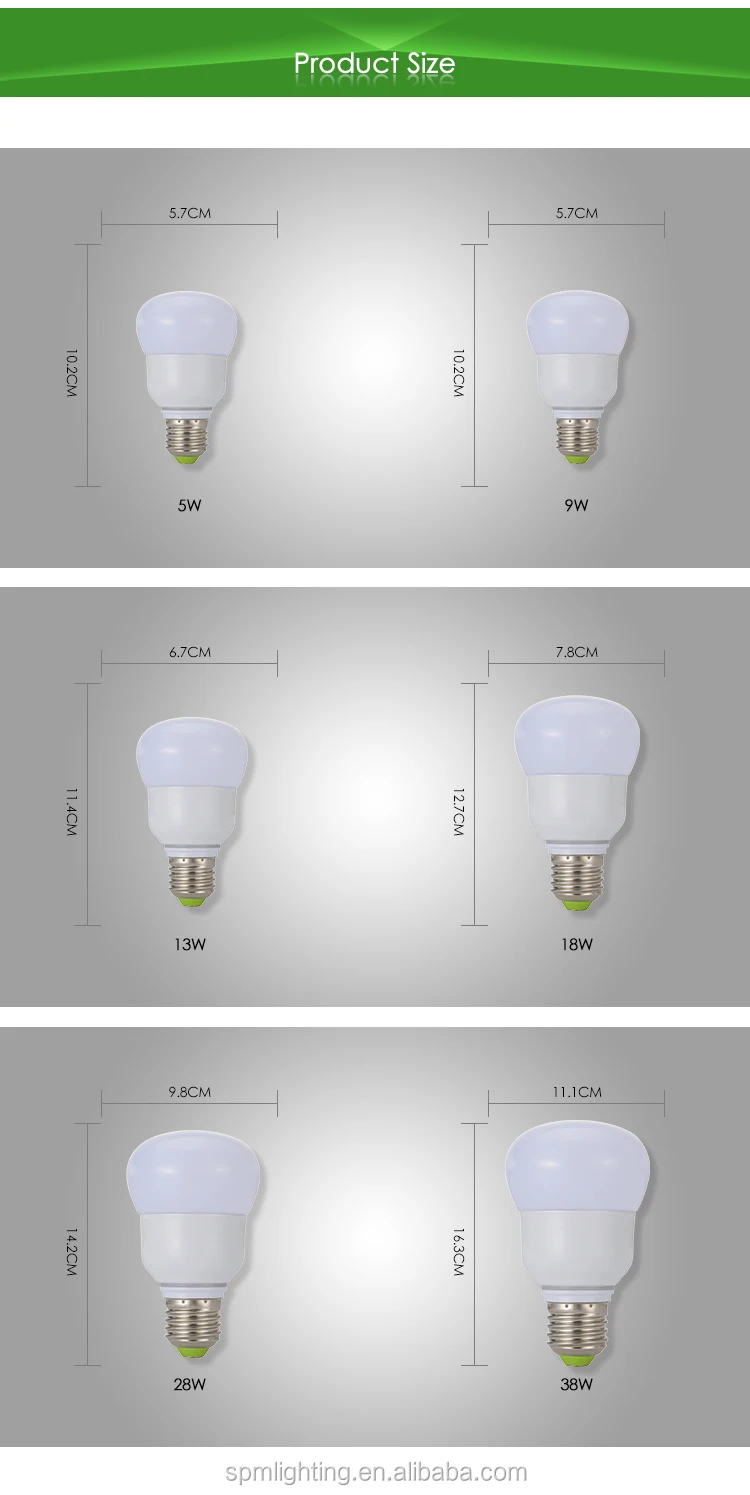 High quality skd parts energy saving lamp