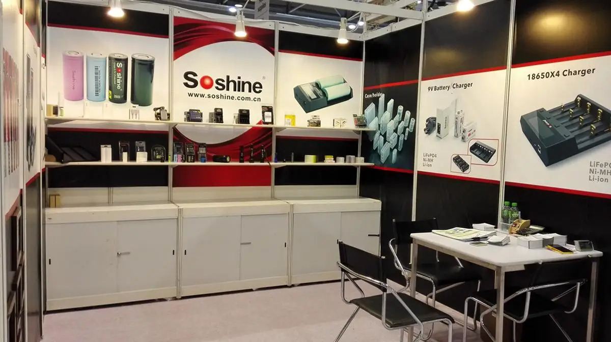 trade show - shenzhen soshine battery co., ltd.