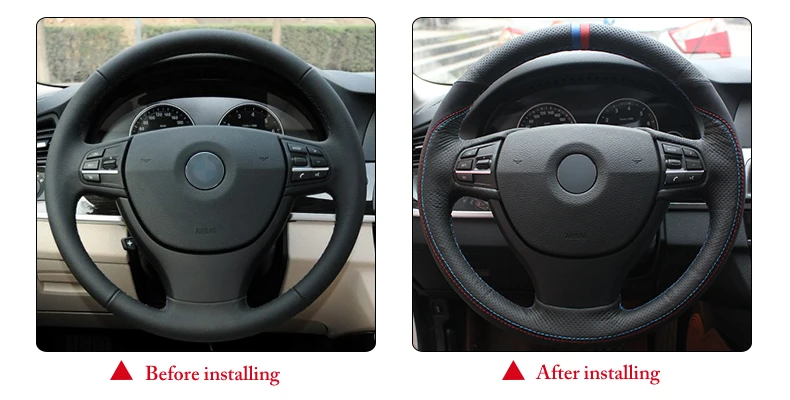 for BMW 523Li steering wheel covers