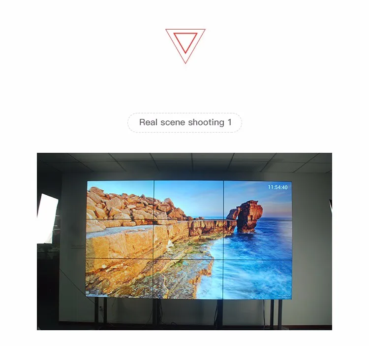 ultra narrow bezel 46 inch lcd video wall,big advertising screen