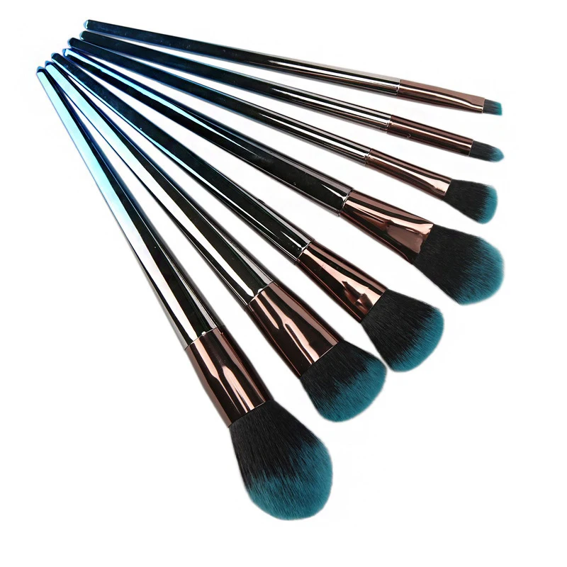 7PCS Professional Makeup Brush, Make up Brushes Set Foundation Powder Blush Eye Brow Brush Cosmetic Brush Set