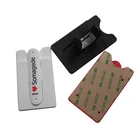 Business Gift Mobile Phone Accessories Silicone Mobile Phone Stand Card Holder with slap stand