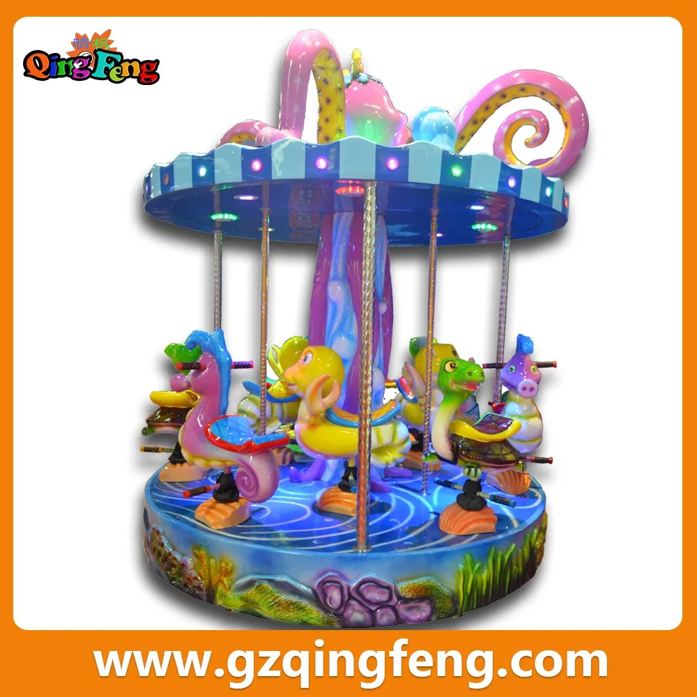 amusement rides 9 seats ocean ride on horse carousel machine animal ride games sale for playland