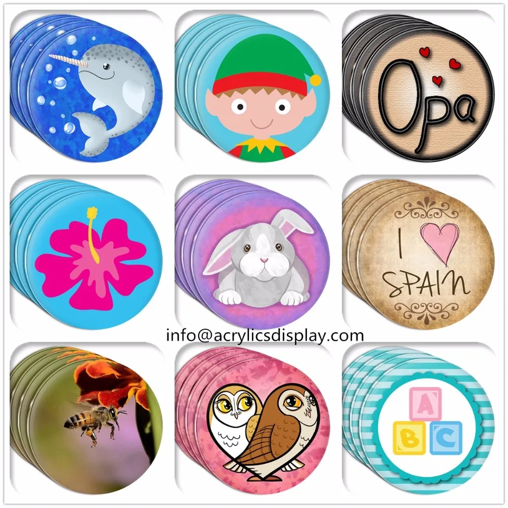 Wholesale Nice looking square acrylic coaster