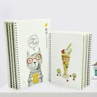 Recycled Paper Planning Notebook School Student Diary Inner Page Design